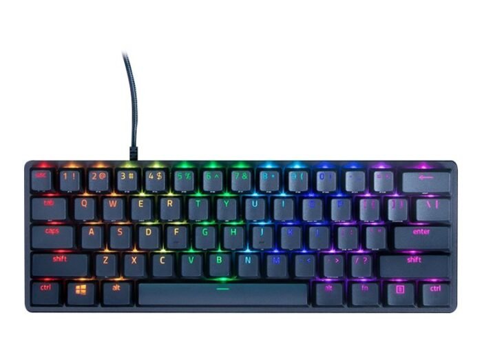 Klaviatūra Razer Huntsman Mini, Linear Optical Red Switches, US