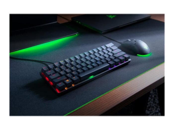 Klaviatūra Razer Huntsman Mini, Linear Optical Red Switches, US
