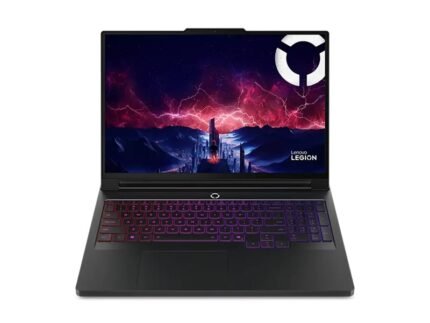 Lenovo Legion Pro 7 16AFR10H AMD | Eclipse Black | 16 " | OLED | WQXGA | 2560 x 1600 pixels | Glossy | AMD Ryzen 9 | 9955HX3D | 32 GB | SODIMM DDR5 | Solid-state drive capacity 1000 GB | NVIDIA GeForce RTX 5080 | GDDR7 | 16 GB | Windows 11 Home | 802.11be | Bluetooth version 5.4 | Keyboard language Nordic | Keyboard backlit | Warranty 24 month(s) | Battery warranty 12 month(s)
