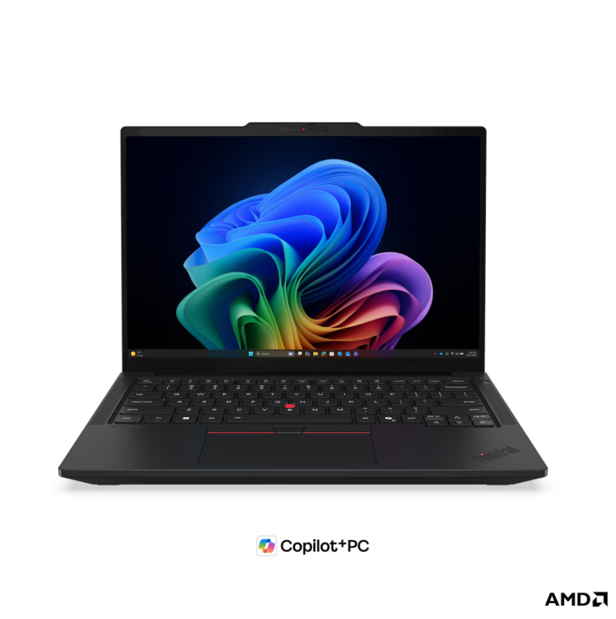 Lenovo ThinkPad T14 G7 AMD | Black | 14 " | IPS | WUXGA | 1920 x 1200 pixels | Anti-glare | AMD Ryzen AI 5 PRO | 440 | 16 GB | SODIMM DDR5 | Solid-state drive capacity 512 GB | AMD Radeon 840M Graphics | Windows 11 Pro | 802.11be | Bluetooth version 5.4 | Keyboard language Nordic | Keyboard backlit | Warranty 36 month(s) | Battery warranty 12 month(s) Lenovo ThinkPad T14 G7 AMD | Black | 14 " | IPS | WUXGA | 1920 x 1200 pixels | Anti-glare | AMD Ryzen AI 5 PRO | 440 | 16 GB | SODIMM DDR5 | Solid-state drive capacity 512 GB | AMD Radeon 840M Graphics | Windows 11 Pro | 802.11be | Bluetooth version 5.4 | Keyboard language Nordic | Keyboard backlit | Warranty 36 month(s) | Battery warranty 12 month(s)
