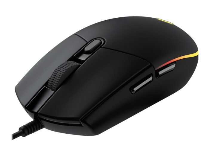 Logitech G102 LIGHTSYNC žaidimų pelė, laidinė, USB, Black