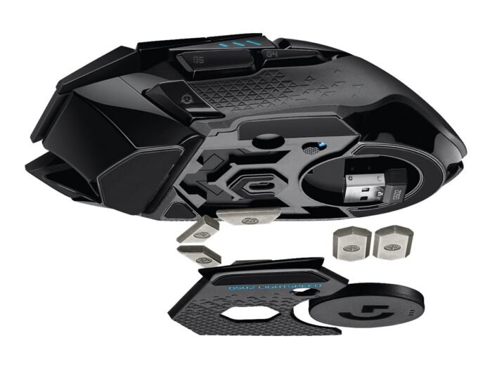 Logitech G502 žaidimų pelė, laidinė, Black