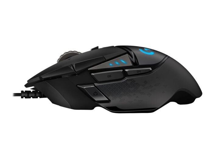 Logitech G502 žaidimų pelė, laidinė, Black
