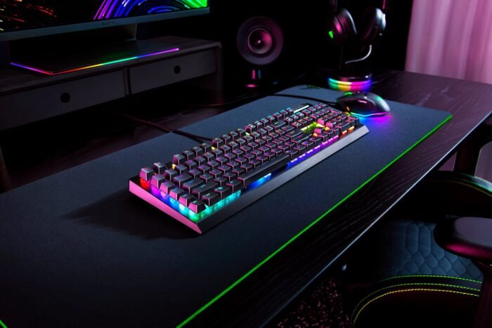 Mechaninė klaviatūra Razer BlackWidow V4 X, Yellow Switches