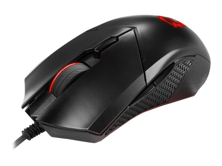 MSI Clutch GM08 žaidimų pelė, laidinė, USB 2.0, Black