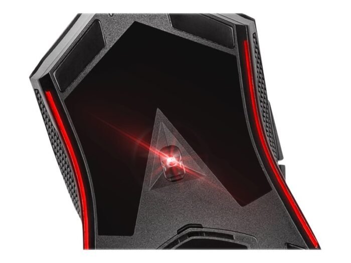 MSI Clutch GM08 žaidimų pelė, laidinė, USB 2.0, Black