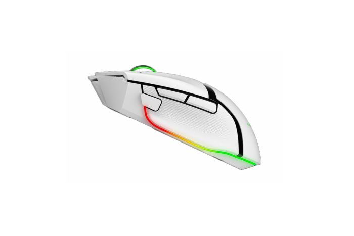 Razer Basilisk V3 Pro Gaming Mouse, belaidė, Bluetooth, White