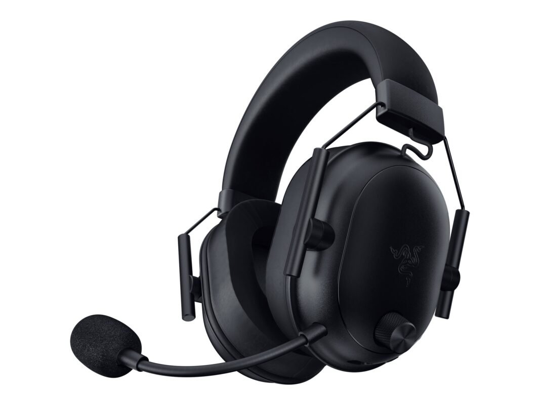 Razer BlackShark V2 HyperSpeed Gaming Headset, bevielės, Over-Ear, USB Type-A, Black