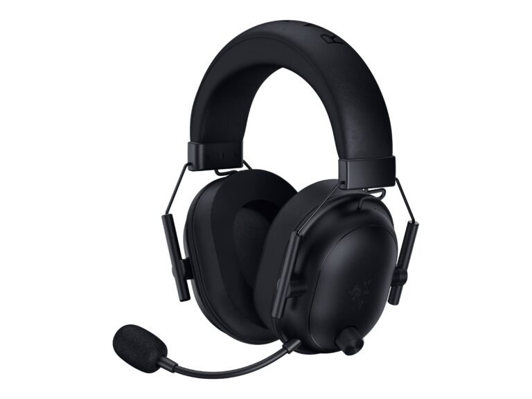 Razer BlackShark V2 HyperSpeed Gaming Headset, bevielės, Over-Ear, USB Type-A, Black