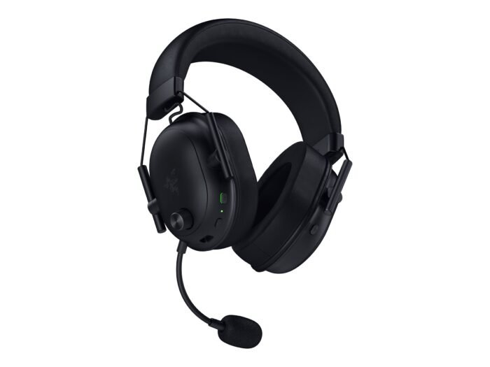 Razer BlackShark V2 HyperSpeed Gaming Headset, bevielės, Over-Ear, USB Type-A, Black