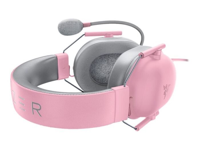 Razer BlackShark V2 X Esports Headset, laidinės, Over-Ear, 3.5 mm, Quartz