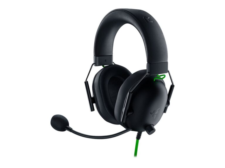Razer BlackShark V2 X Gaming Headset, laidinės, Over-Ear, Black