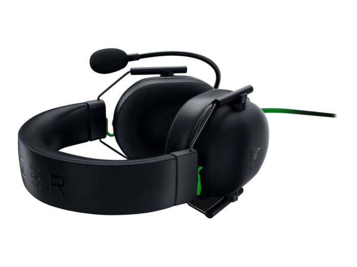 Razer BlackShark V2 X Gaming Headset, laidinės, Over-Ear, Black