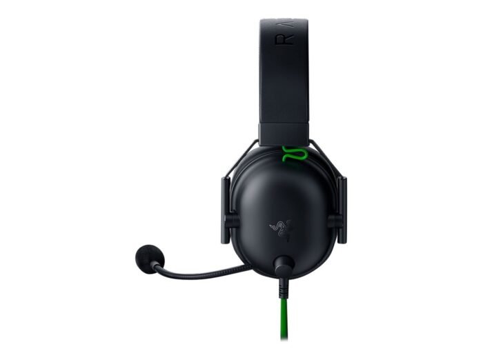 Razer BlackShark V2 X Gaming Headset, laidinės, Over-Ear, Black