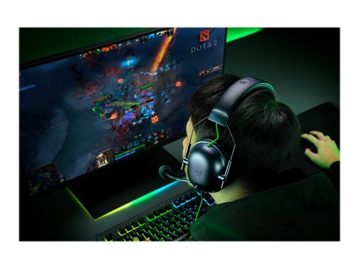 Razer BlackShark V2 X Gaming Headset, laidinės, Over-Ear, Black