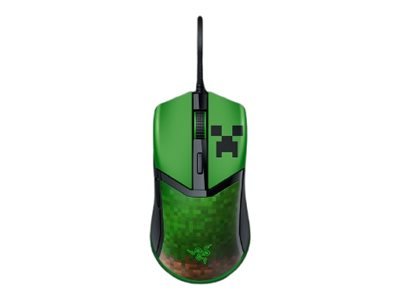 Razer Cobra Minecraft Edition žaidimų pelė, laidinė, Minecraft Edition, Black