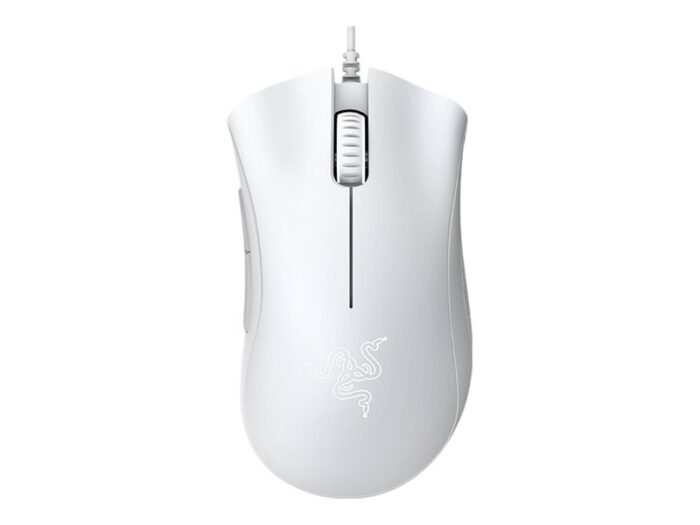 Razer DeathAdder Essential Ergonomic Gaming Mouse, laidinė, optinė, White
