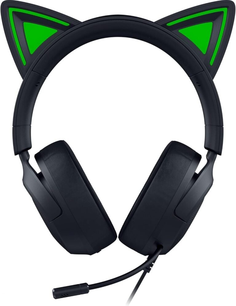Razer Kraken Kitty V3 X Gaming Headset, laidinės, Over-Ear, su mikrofonu, Black
