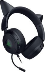 Razer Kraken Kitty V3 X Gaming Headset, laidinės, Over-Ear, su mikrofonu, Black