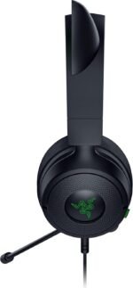 Razer Kraken Kitty V3 X Gaming Headset, laidinės, Over-Ear, su mikrofonu, Black