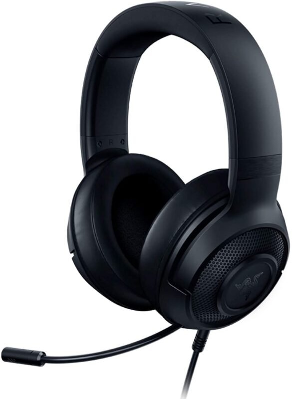 Razer Kraken X Lite Gaming Headset, laidinės, Over-Ear, su mikrofonu, Black