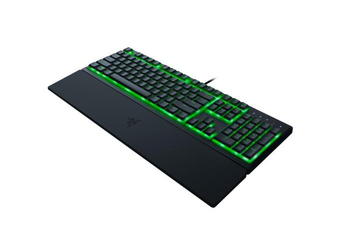 Žaidimų klaviatūra Razer Ornata V3 X ,RGB, Silent Membrane, US, Black