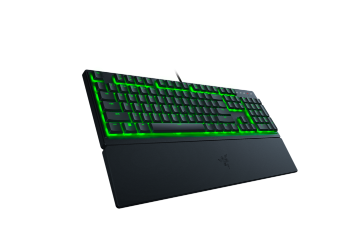 Žaidimų klaviatūra Razer Ornata V3 X ,RGB, Silent Membrane, US, Black