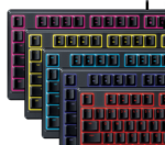 Žaidimų klaviatūra Razer Ornata V3 X ,RGB, Silent Membrane, US, Black
