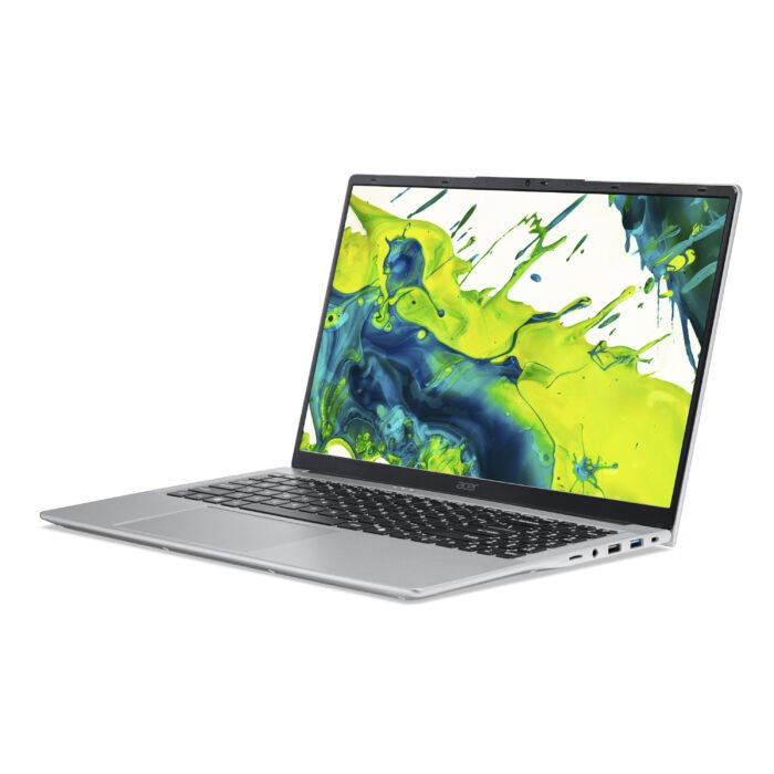 Acer Aspire Lite 15 AL15-54P-55WH | Light silver | 15.6 " | Core Ultra 5 | 115U | 16 GB | Intel UHD Graphics | Windows 11 Home | Keyboard language US international | Warranty 24 month(s)