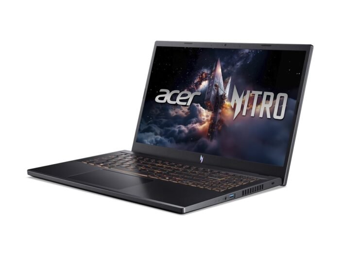 Acer | Nitro V 15 ANV15-52-592S | Obsidian Black | 15.6 " | IPS | FHD | 1920 x 1080 pixels | Intel Core i5 | i5-13420H | 16 GB | DDR4 | Solid-state drive capacity 512 GB | NVIDIA GeForce RTX 5050 | GDDR7 | 8 GB | Windows 11 Home | Bluetooth version 5.2 | Keyboard language US international | Keyboard backlit | Warranty 24 month(s)