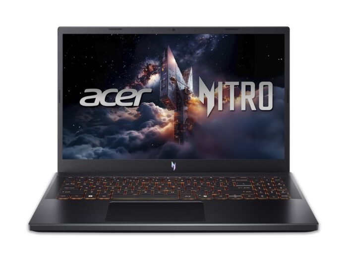 Acer | Nitro V 15 ANV15-52-592S | Obsidian Black | 15.6 " | IPS | FHD | 1920 x 1080 pixels | Intel Core i5 | i5-13420H | 16 GB | DDR4 | Solid-state drive capacity 512 GB | NVIDIA GeForce RTX 5050 | GDDR7 | 8 GB | Windows 11 Home | Bluetooth version 5.2 | Keyboard language US international | Keyboard backlit | Warranty 24 month(s)