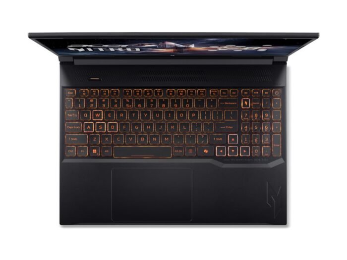 Acer | Nitro V 16 AI ANV16-42-R1PE | Shale Black | 16 " | IPS | WUXGA | 1920 x 1200 pixels | AMD Ryzen 5 | 240 | 16 GB | DDR5 | Solid-state drive capacity 512 GB | NVIDIA GeForce RTX 5050 | GDDR7 | 8 GB | Windows 11 Home | 802.11ax | Bluetooth version 5.3 | Keyboard language US international | Keyboard backlit | Warranty 24 month(s)