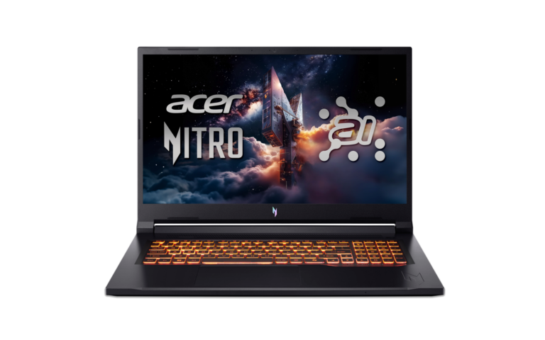 Acer | Nitro V 17 AI ANV17-41-R9XF | Obsidian Black | 17.3 " | IPS | QHD | 2560 x 1440 pixels | AMD Ryzen 7 | 260 | 32 GB | DDR5 | Solid-state drive capacity 1000 GB | NVIDIA GeForce RTX 5070 | GDDR7 | 8 GB | Windows 11 Home | 802.11ax | Bluetooth version 5.3 | Keyboard language US international | Keyboard backlit | Warranty 24 month(s)