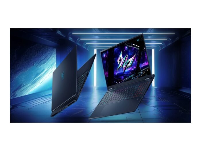 Acer | Predator Helios Neo 16S AI PHN16S-71-7556 | Abyssal Black | 16 " | OLED | WQXGA | 2560 x 1600 pixels | Intel Core Ultra 7 | 255HX | 16 GB | DDR5 | Solid-state drive capacity 1000 GB | NVIDIA GeForce RTX 5060 | GDDR7 | 8 GB | Windows 11 Home | 802.11ax | Bluetooth version 5.3 | Keyboard language US international | Keyboard backlit | Warranty 24 month(s)