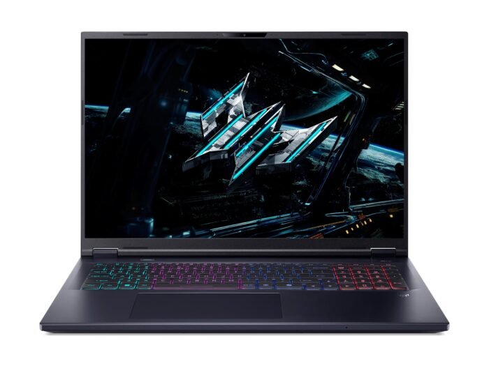 Acer | Predator Helios Neo 18 AI PHN18-72-75PV | Abyssal Black | 18 " | IPS | WQXGA | 2560 x 1600 pixels | Intel Core Ultra 7 | 255HX | 32 GB | DDR5 | Solid-state drive capacity 1000 GB | NVIDIA GeForce RTX 5060 | GDDR7 | 8 GB | Windows 11 Home | 802.11ax | Bluetooth version 5.3 | Keyboard language US international | Keyboard backlit | Warranty 24 month(s)