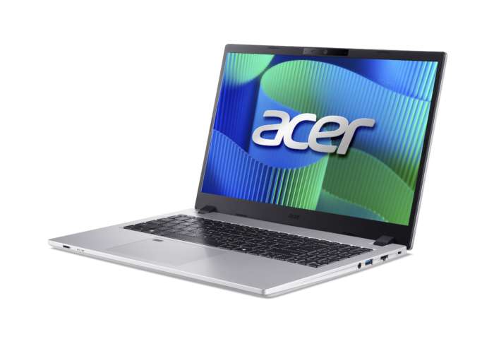 Acer TravelMate TMP215-55-TCO-59KD QHD IPS i5-120U/16GB/SSD 512GB/Intel Iris Xe Graphics/Win11Pro/ENG kbd/FP/Silver/3Y Warranty | Acer