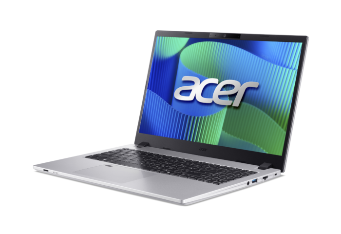 Acer TravelMate TMP215-55-TCO-59KD QHD IPS i5-120U/16GB/SSD 512GB/Intel Iris Xe Graphics/Win11Pro/ENG kbd/FP/Silver/3Y Warranty | Acer