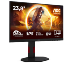AOC 24G4ZRE | 24 " | Fast IPS | FHD | 16:9 | 240 Hz | 1 ms | 1920 x 1080 pixels | 300 cd/m² | HDMI ports quantity 2 | Black