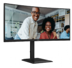 AOC CU34E4CV | 34 " | VA | 21:9 | 120 Hz | 4 ms | 3440 x 1440 pixels | HDMI ports quantity 2 | Black