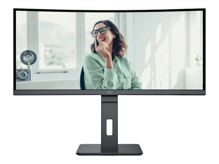 AOC | CU34P3CV | 34 " | VA | 21:9 | 100 Hz | 4 ms | 3440 x 1440 pixels | HDMI ports quantity 1