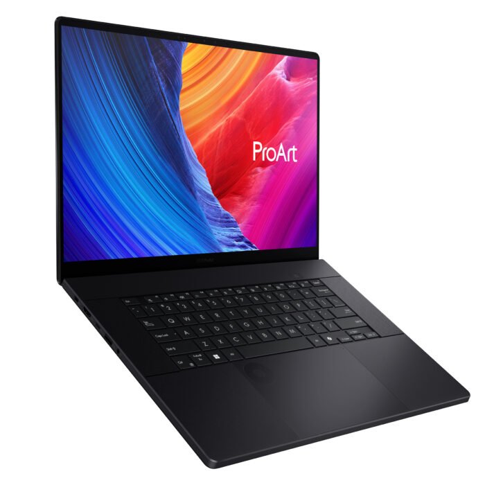 Asus | ProArt P16 H7606WP-RJ079X | Nano Black | 16 " | OLED | Touchscreen | 3K | 2880 x 1800 pixels | 120 Hz | Glossy | AMD Ryzen AI 9 | HX370 | 64 GB | LPDDR5X | Solid-state drive capacity 2000 GB | NVIDIA GeForce RTX 5070 | GDDR7 | 8 GB | Windows 11 Pro | 802.11be | Keyboard language US international | Keyboard backlit | Warranty 24 month(s) | Battery warranty 12 month(s)