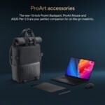Asus | ProArt P16 H7606WP-RJ079X | Nano Black | 16 " | OLED | Touchscreen | 3K | 2880 x 1800 pixels | 120 Hz | Glossy | AMD Ryzen AI 9 | HX370 | 64 GB | LPDDR5X | Solid-state drive capacity 2000 GB | NVIDIA GeForce RTX 5070 | GDDR7 | 8 GB | Windows 11 Pro | 802.11be | Keyboard language US international | Keyboard backlit | Warranty 24 month(s) | Battery warranty 12 month(s)
