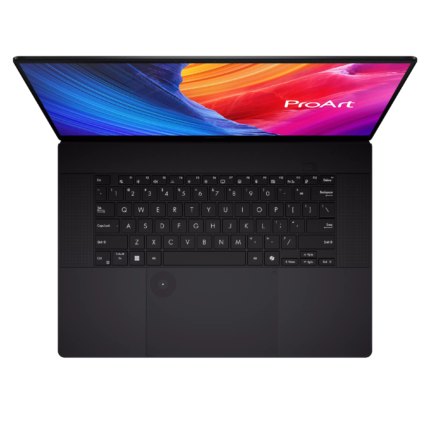 Asus | ProArt P16 H7606WW-SE009X | Nano Black | 16 " | OLED | Touchscreen | 4K | 3840 x 2400 pixels | 120 Hz | Glossy | AMD Ryzen AI 9 | HX370 | 64 GB | LPDDR5X | Solid-state drive capacity 2000 GB | NVIDIA GeForce RTX 5080 | GDDR7 | 16 GB | Windows 11 Pro | 802.11be | Bluetooth version 5.4 | Keyboard language US international | Keyboard backlit | Warranty 24 month(s)