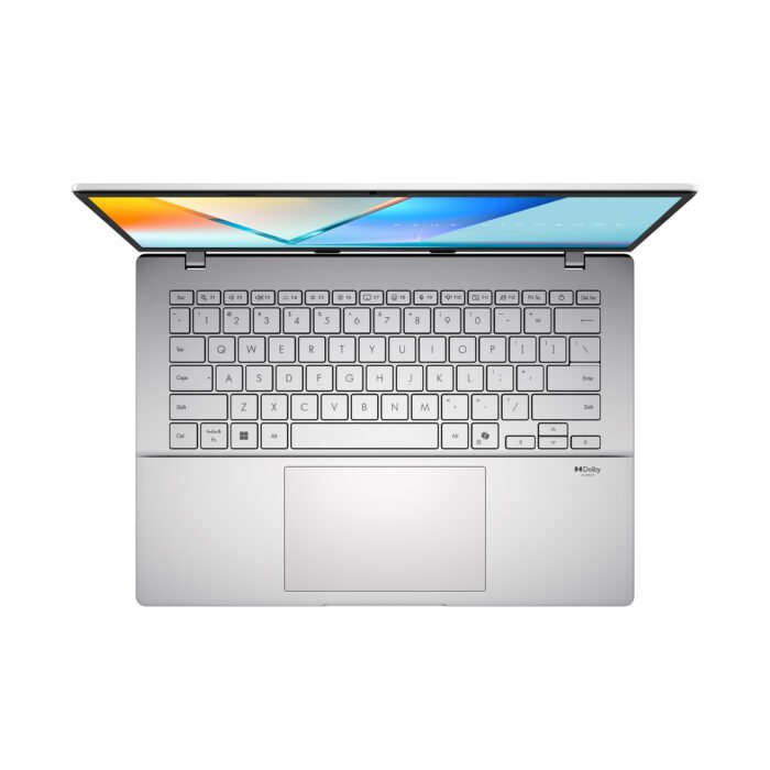 Asus Vivobook S14 | Cool Silver | 14 " | IPS | WUXGA | 60 Hz | 1920 x 1200 pixels | Anti-glare | Intel Core i5 | i5-13420H | 16 GB | DDR5 | Solid-state drive capacity 512 GB | Intel Graphics | Windows 11 Home | 802.11ax | Bluetooth version 5.3 | Keyboard language US international | Keyboard backlit | Battery warranty 12 month(s) | Warranty 24 month(s)