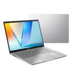 Asus Vivobook S14 | Cool Silver | 14 " | IPS | WUXGA | 60 Hz | 1920 x 1200 pixels | Anti-glare | Intel Core i5 | i5-13420H | 16 GB | DDR5 | Solid-state drive capacity 512 GB | Intel Graphics | Windows 11 Home | 802.11ax | Bluetooth version 5.3 | Keyboard language US international | Keyboard backlit | Battery warranty 12 month(s) | Warranty 24 month(s)