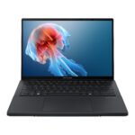 Asus | Zenbook Duo UX8406CA-QL287W | Inkwell Gray | 14 " | OLED | Touchscreen | FHD | 1920 x 1200 pixels | Intel Core Ultra 7 | 255H | 16 GB | LPDDR5X | Solid-state drive capacity 1000 GB | Intel Arc Graphics | Windows 11 Home | 802.11be | Bluetooth version 5.4 | Keyboard language US international | Keyboard backlit | Warranty 24 month(s) | Battery warranty 12 month(s)