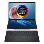 Asus | Zenbook Duo UX8406CA-QL287W | Inkwell Gray | 14 " | OLED | Touchscreen | FHD | 1920 x 1200 pixels | Intel Core Ultra 7 | 255H | 16 GB | LPDDR5X | Solid-state drive capacity 1000 GB | Intel Arc Graphics | Windows 11 Home | 802.11be | Bluetooth version 5.4 | Keyboard language US international | Keyboard backlit | Warranty 24 month(s) | Battery warranty 12 month(s)