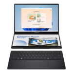 Asus Zenbook Duo UX8406CA-QL358X | Inkwell Gray | 14 " | OLED | Touchscreen | FHD | 1920 x 1200 pixels | 60 Hz | Glossy | Intel Core Ultra 7 | 255H | 16 GB | LPDDR5X | Solid-state drive capacity 1000 GB | Intel Arc Graphics | Windows 11 Pro | 802.11be | Bluetooth version 5.4 | Keyboard language US international | Keyboard backlit | Warranty 24 month(s) | Battery warranty 12 month(s)