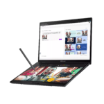 Asus Zenbook Duo UX8406CA-QL358X | Inkwell Gray | 14 " | OLED | Touchscreen | FHD | 1920 x 1200 pixels | 60 Hz | Glossy | Intel Core Ultra 7 | 255H | 16 GB | LPDDR5X | Solid-state drive capacity 1000 GB | Intel Arc Graphics | Windows 11 Pro | 802.11be | Bluetooth version 5.4 | Keyboard language US international | Keyboard backlit | Warranty 24 month(s) | Battery warranty 12 month(s)