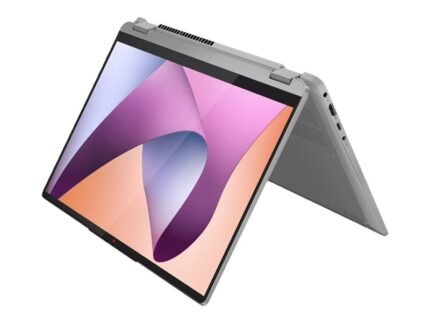 Lenovo IdeaPad Flex 5 14ABR8 | Arctic Grey | 14 " | IPS | Touchscreen | WUXGA | 1920 x 1200 pixels | Glossy | AMD Ryzen 5 | 5625U | 16 GB | Soldered LPDDR4x | Solid-state drive capacity 512 GB | AMD Radeon Graphics | Windows 11 Home | 802.11ax | Bluetooth version 5.3 | Keyboard language English | Keyboard backlit | Warranty 24 month(s) | Battery warranty 12 month(s)